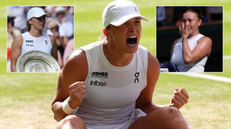 Iga Swiatek dismantles Amanda Anisimova 6-0 6-0 as American suffers first Wimbledon ladies’ final whitewash in 114 YEARS
