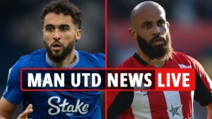 Man Utd transfer news LIVE: United eye SHOCK Calvert-Lewin move, Douglas Luiz ‘SWAP deal’, Mbeumo updates