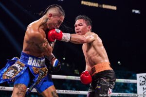 Promoter Eddie Hearn on Manny Pacquiao’s Draw Against Mario Barrios: “Not Elite Level”