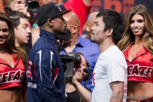 Floyd Mayweather Jr. Ringside for Pacquiao-Barrios: Rematch Talk Heats Up if Manny Wins