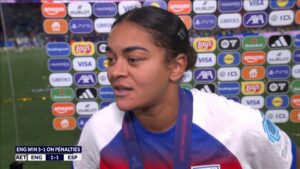 Jess Carter melts England fans’ hearts and admits she was ‘scared to play’ in Euro 2025 final after personal struggles