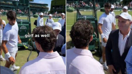 Carlos Alcaraz challenged to golf by SPIDER-MAN ahead of Wimbledon quarter-final vs Cam Norrie