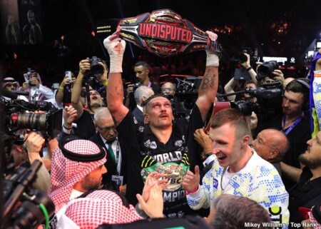 Usyk’s Team Responds to Fury’s Wembley Demands: “We’re Focused on Dubois — Then We’ll Talk”