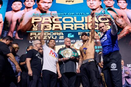 Tonight’s Live Results: Pacquiao vs. Barrios and Fundora vs. Tszyu 2 – From Las Vegas