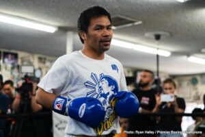 Pacquiao’s Comeback: Seeking Fountain of Youth and Gervonta Davis After Crucial Mario Barrios Title Fight