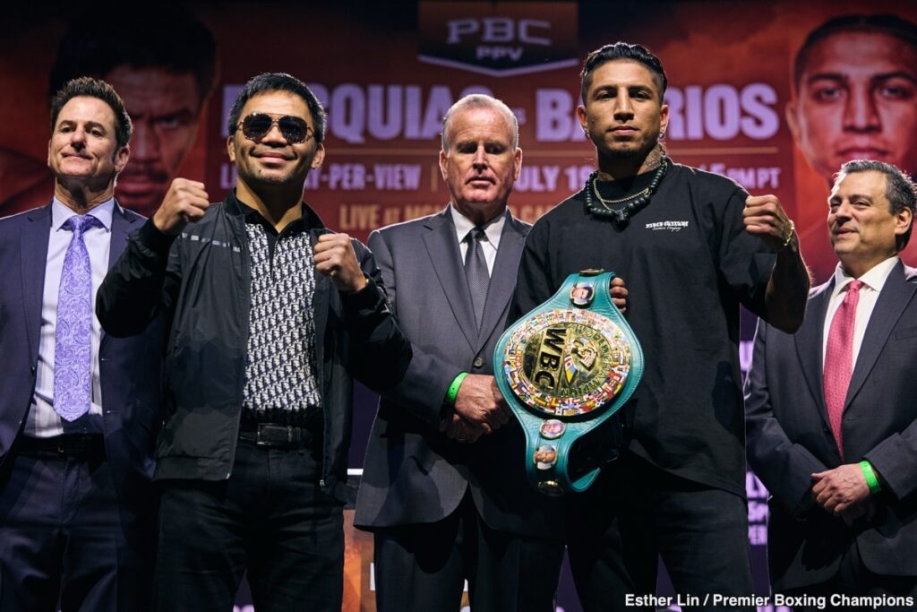 Mario Barrios Vows to Make 46-Year-Old Manny Pacquiao Regret Comeback