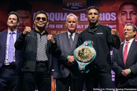 Mario Barrios Vows to Make 46-Year-Old Manny Pacquiao Regret Comeback