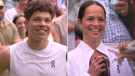 Ben Shelton’s sister BOOED by Wimbledon crowd after he reveals her job live on BBC
