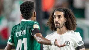 ‘That was bit extreme’ – Fans spot Cucurella going in on Estevao and say ‘someone should tell him he plays for Chelsea’