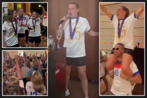 Inside Lionesses’ boozy Euro 2025 celebrations as stars sing karaoke until 4am after pizza and beers with loved ones