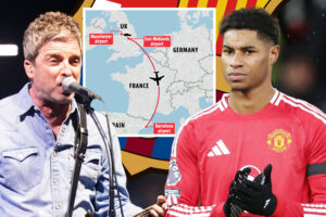 Marcus Rashford endures journey from hell as Man Utd star’s transfer to Barcelona is almost scuppered by OASIS