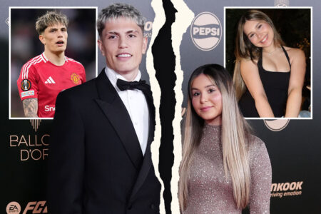 Alejandro Garnacho appears to split with girlfriend and mum to one-year-old son as she unfollows him on Instagram