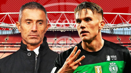 Arsenal ‘close in on Viktor Gyokeres transfer after Andrea Berta flies to Portugal for face-to-face talks with Sporting’