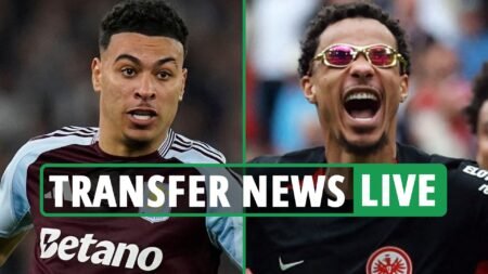 Transfer news LIVE: Liverpool reach AGREEMENT with Ekitike, Chelsea want Rogers, Xhaka ‘set for Prem return’