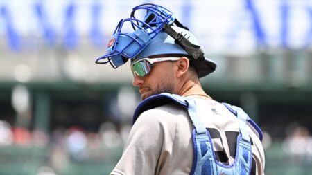 J.C. Escarra shoulders blame for Yankees loss after catcher's interference leads to big inning for Blue Jays
