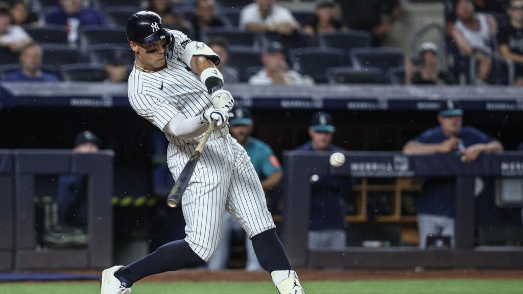 Yankees end Bryan Woo's no-hit bid, rally to beat Mariners, 6-5, in extra innings