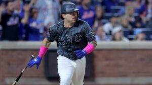 Francisco Alvarez shows off hard work he's put in with successful Mets return