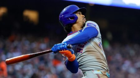 Mets' Francisco Lindor says swing is in a 'good spot' after collecting three hits in win over Giants
