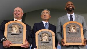 Yankees legends CC Sabathia, Ichiro Suzuki inducted into Baseball Hall of Fame