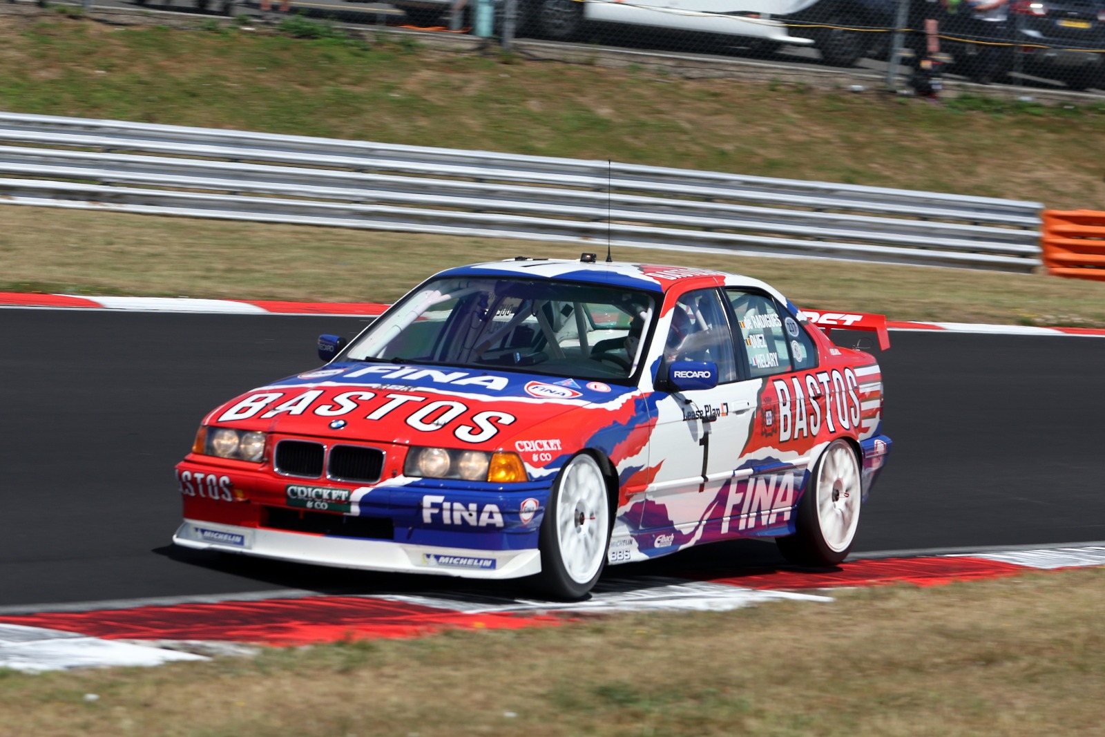 The BMW Jordan demonstrated was victorious in three 24-hour races, making it one of the most successful ever Super Tourers