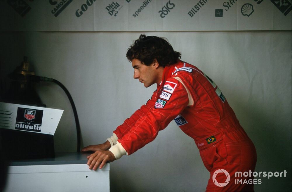 Senna admitted his passion for racing was low during the winter before the 1993 season
