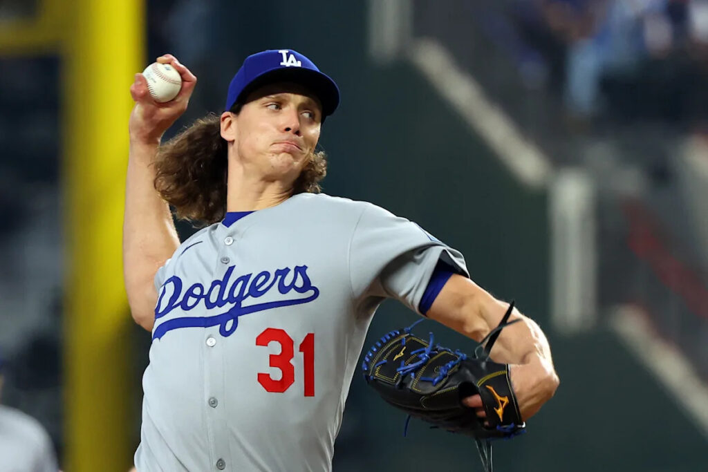 Dodgers announce pitcher Tyler Glasnow will start Wednesday. Utilityman Enrique Hernández to 10-day IL