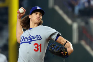 Dodgers announce pitcher Tyler Glasnow will start Wednesday. Utilityman Enrique Hernández to 10-day IL