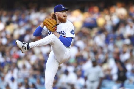 Dustin May has best start of season as Dodgers sweep White Sox