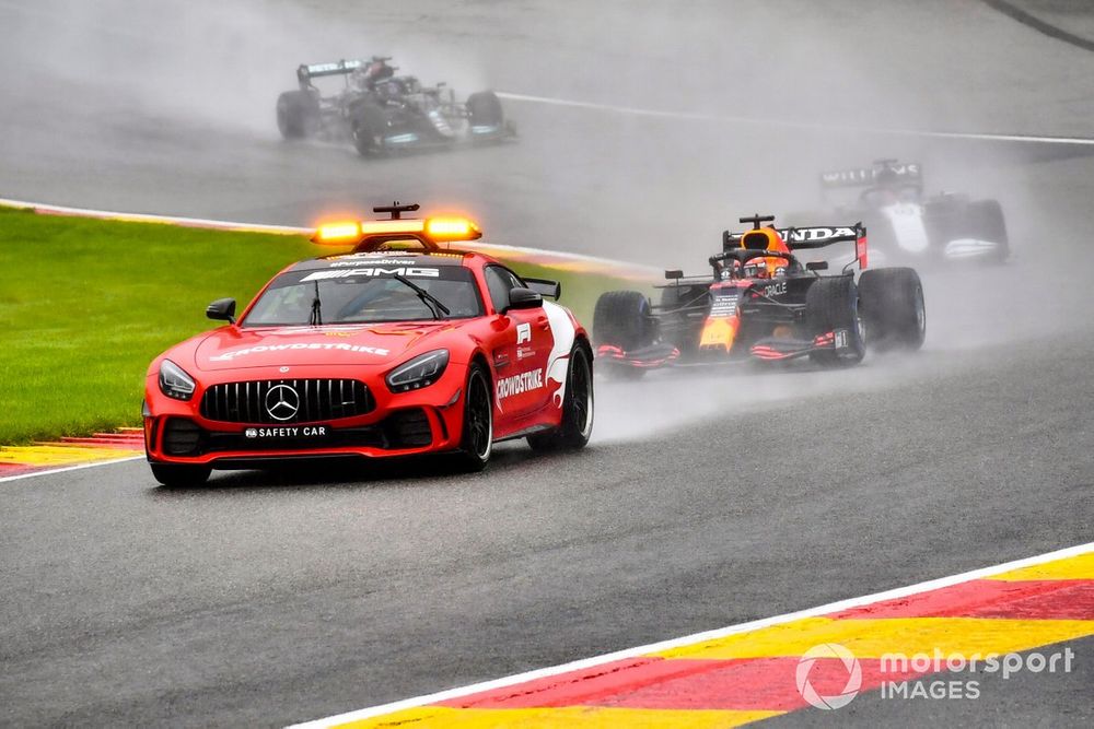 Safety Car, Max Verstappen, Red Bull Racing RB16B