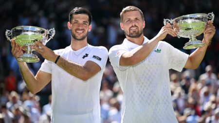 Hollyoaks icon’s brother secures historic Wimbledon doubles title in first British victory for nearly 90 YEARS