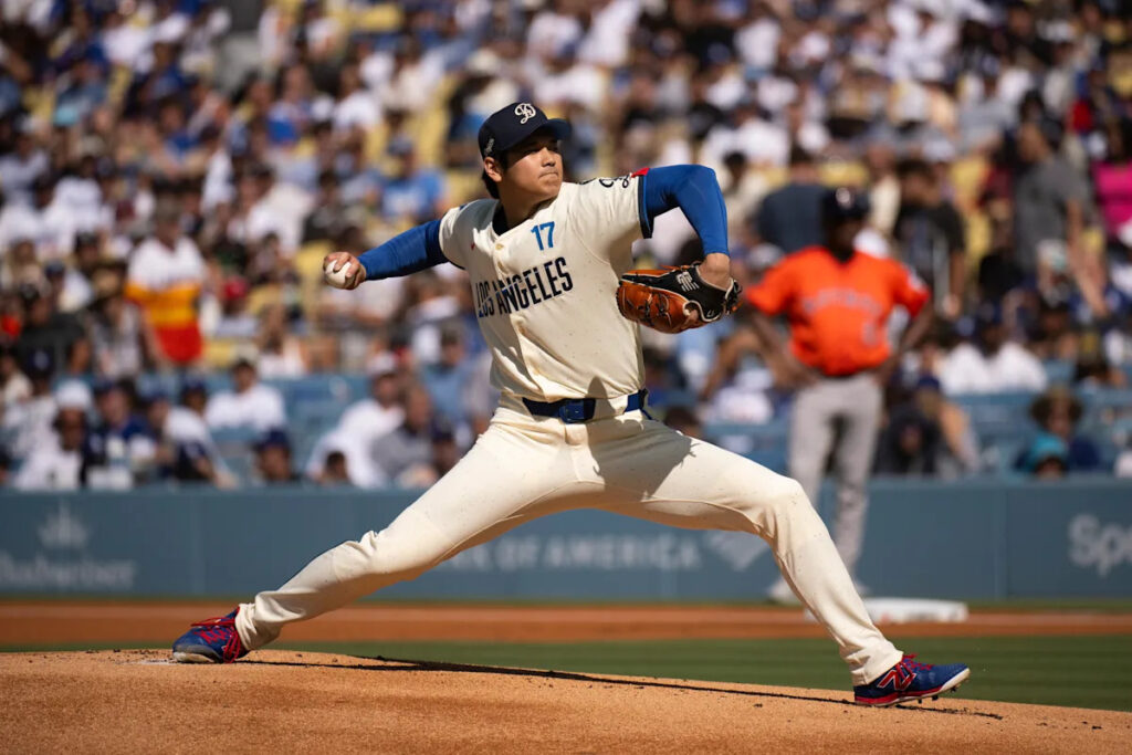 Birthday boy Shohei Ohtani strikes out 3 Astros in 2 scoreless innings in latest Dodgers start