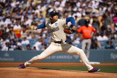 Birthday boy Shohei Ohtani strikes out 3 Astros in 2 scoreless innings in latest Dodgers start