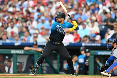 All-Star Game MVP Kyle Schwarber picks up where he left off in swing-off with 4th homer in his last 4 swings