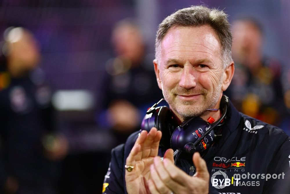 Christian Horner, Team Principal, Red Bull Racing, on the grid