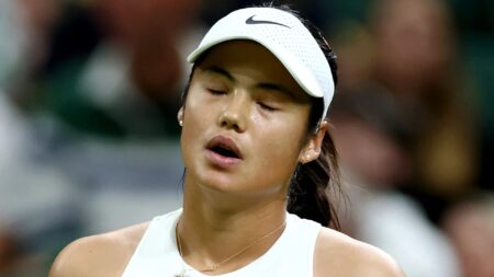 Tearful Emma Raducanu reveals showdown talks with coach Mark Petchey after Wimbledon exit