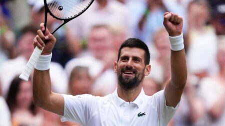 Novak Djokovic breezes past fellow Serb Miomir Kecmanovic to earn 100th Wimbledon victory