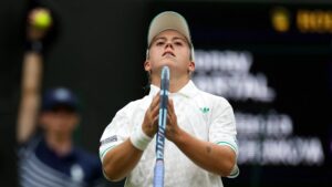 Britain’s last hope in Wimbledon women’s draw Sonay Kartal OUT after huge controversy as rival accuses umpire of bias