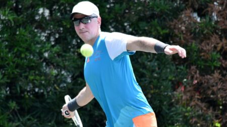 Billionaire hedge fund manager, 59, set for shock debut in ATP Challenger event and will partner Wimbledon champ