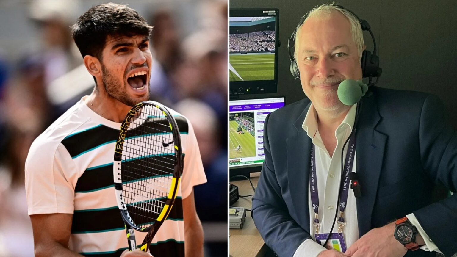 I’m a BBC TV Wimbledon commentator who covered Carlos Alcaraz epic – I somehow held my pee for five-and-a-half hours