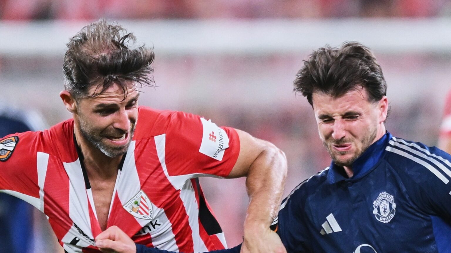 Athletic Bilbao star Yeray Alvarez tested positive for banned substance after Man Utd clash