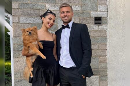 Who is Lloyd Glasspool’s fiancée Sophia Maslin?