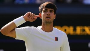 Wimbledon final 2025 LIVE RESULTS: Carlos Alcaraz LEADS Jannik Sinner as pair clash for men’s singles crown – updates