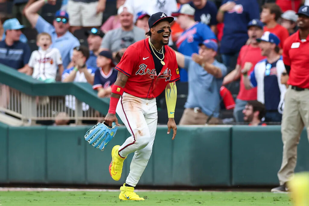 Ronald Acuna Jr. makes highlight throw, Braves shell Yankees’ 3rd-choice starter in 7-3 defeat