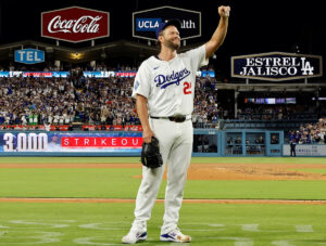 Clayton Kershaw joins 3,000-strikeout club: Should Dodgers great be on the Mount Rushmore of fantasy baseball starters?