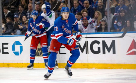 Regardless Of His New Contract Extension, Matt Rempe Is Not Guaranteed A Consistent Spot In The Rangers' Lineup