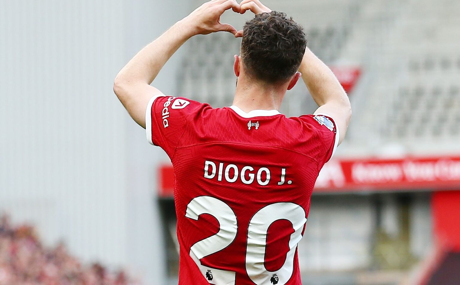 ‘Forever our No20’ – Liverpool retire Diogo Jota’s shirt after star’s tragic death aged 28