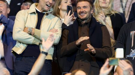 ‘That’s f***ing stupid’ – Tom Brady snaps at Birmingham aide in row about how David Beckham should be treated