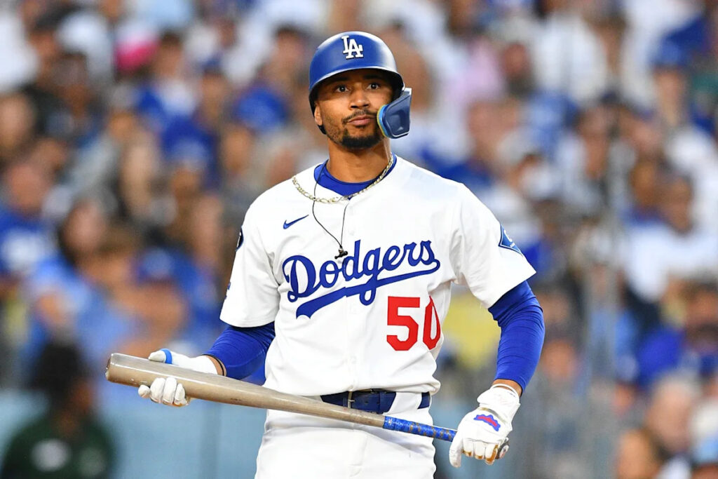 Dodgers move Mookie Betts to leadoff spot in attempt to break him out of season-long slump