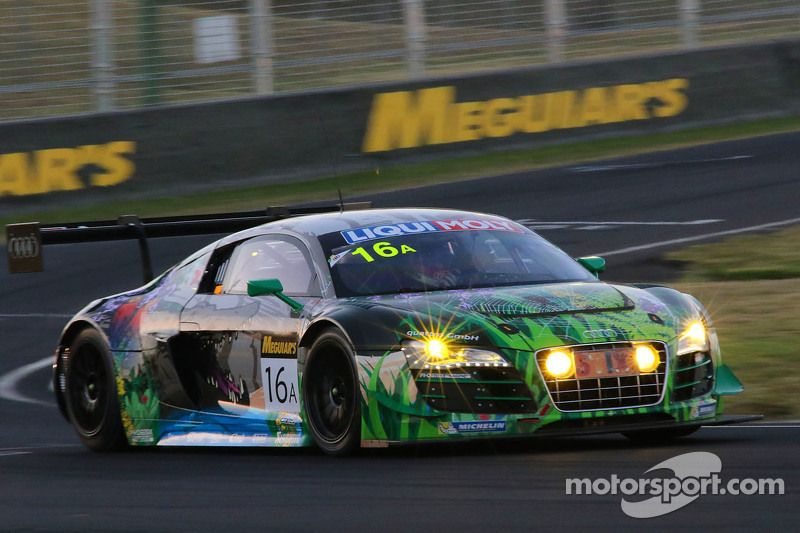 #16 Phoenix Racing Audi R8 LMS ultra: Felix Baumgartner, Christopher Haase, Stéphane Ortelli