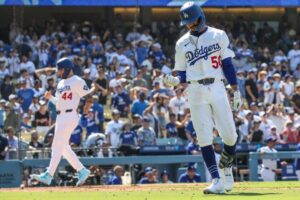 From a day off to the leadoff spot, Dodgers try unraveling mystery of Mookie Betts’ slump